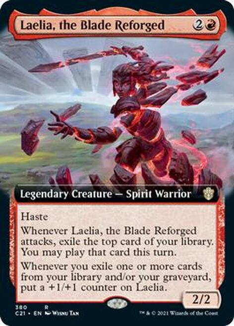 Laelia, the Blade Reforged (Extended Art) [Commander 2021] | Game Master's Emporium (The New GME)