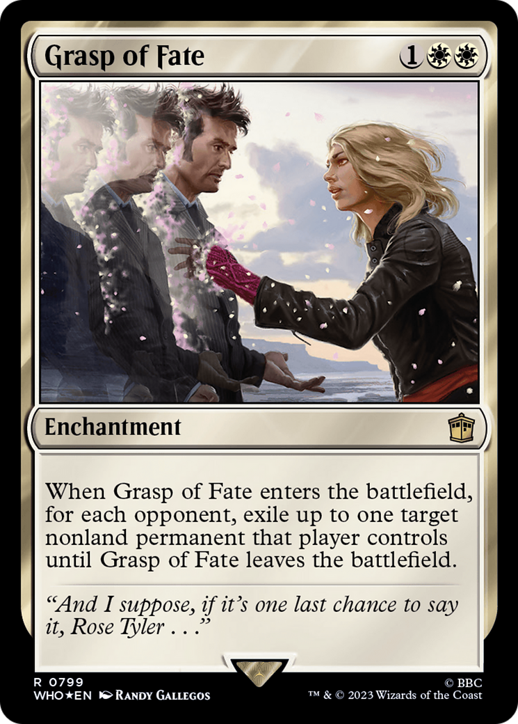 Grasp of Fate (Surge Foil) [Doctor Who] | Game Master's Emporium (The New GME)