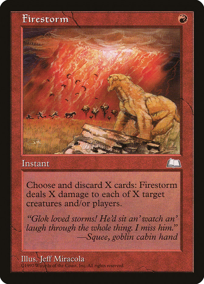 Firestorm [Weatherlight] | Game Master's Emporium (The New GME)