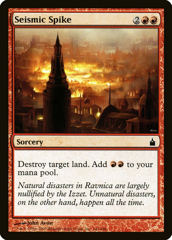 Seismic Spike [Ravnica: City of Guilds] | Game Master's Emporium (The New GME)