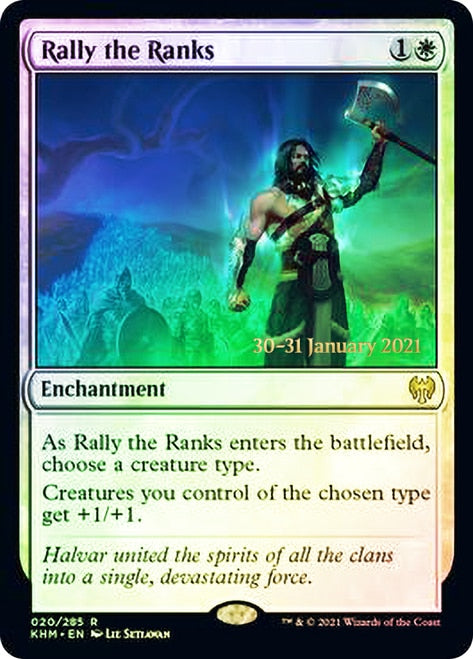 Rally the Ranks [Kaldheim Prerelease Promos] | Game Master's Emporium (The New GME)