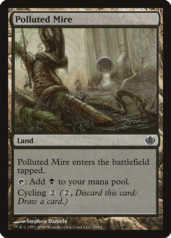 Polluted Mire [Duel Decks: Garruk vs. Liliana] | Game Master's Emporium (The New GME)
