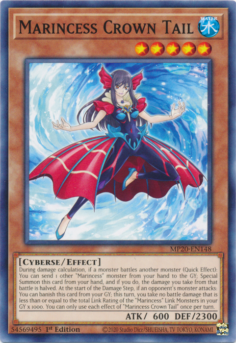 Marincess Crown Tail [MP20-EN148] Common | Game Master's Emporium (The New GME)
