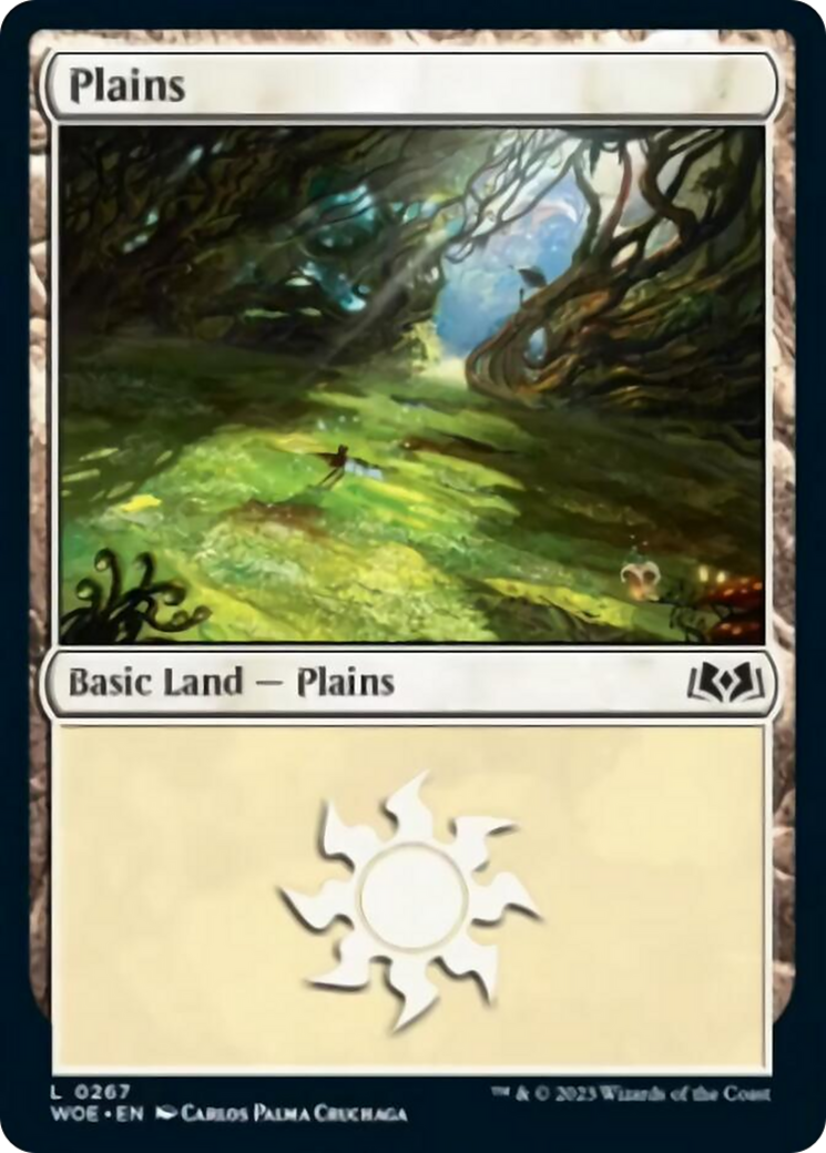 Plains (0267) [Wilds of Eldraine] | Game Master's Emporium (The New GME)