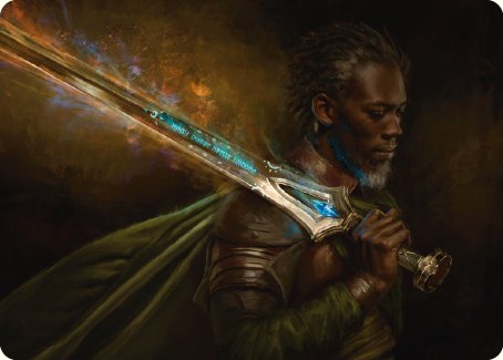 Anduril, Flame of the West Art Card [The Lord of the Rings: Tales of Middle-earth Art Series] | Game Master's Emporium (The New GME)