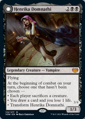 Henrika Domnathi // Henrika, Infernal Seer [Innistrad: Crimson Vow] | Game Master's Emporium (The New GME)