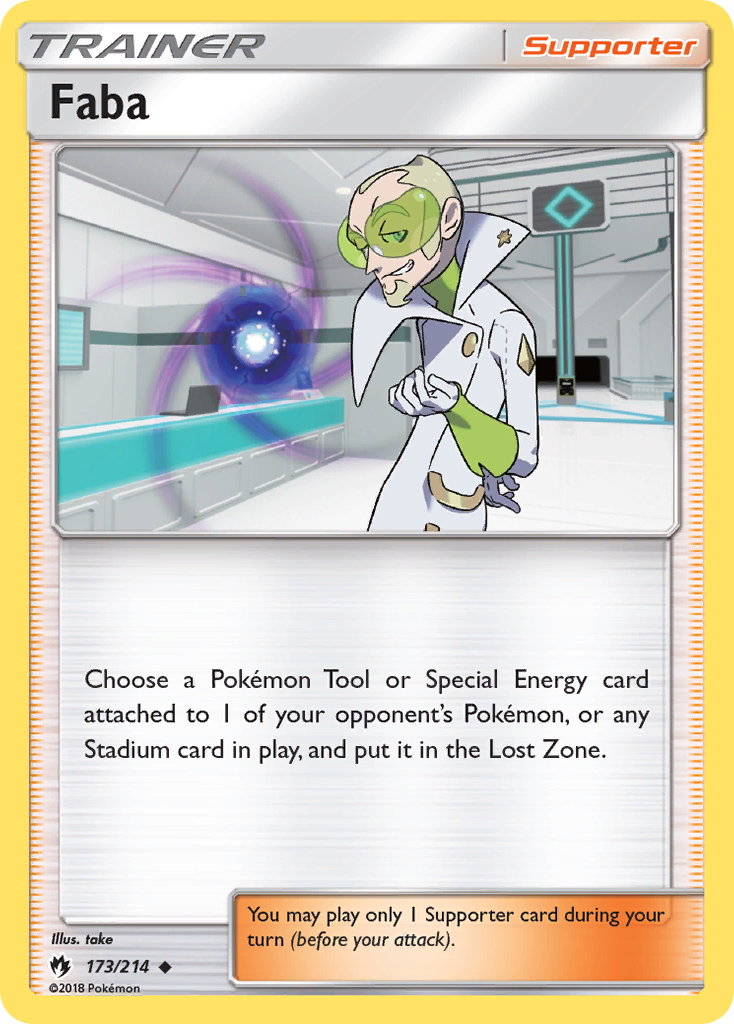 Faba (173/214) [Sun & Moon: Lost Thunder] | Game Master's Emporium (The New GME)