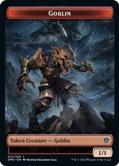 Zombie Knight // Goblin Double-Sided Token [Dominaria United Commander Tokens] | Game Master's Emporium (The New GME)