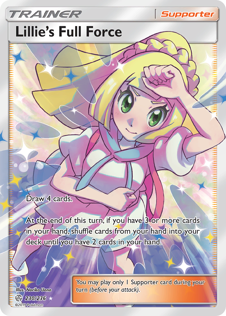 Lillie's Full Force (230/236) [Sun & Moon: Cosmic Eclipse] | Game Master's Emporium (The New GME)