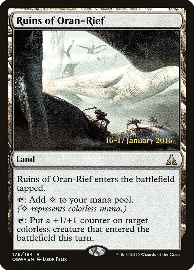 Ruins of Oran-Rief [Oath of the Gatewatch Prerelease Promos] | Game Master's Emporium (The New GME)