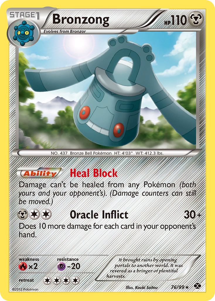 Bronzong (76/99) [Black & White: Next Destinies] | Game Master's Emporium (The New GME)