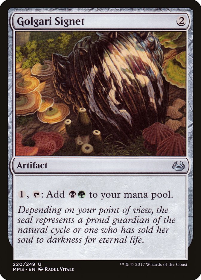 Golgari Signet [Modern Masters 2017] | Game Master's Emporium (The New GME)