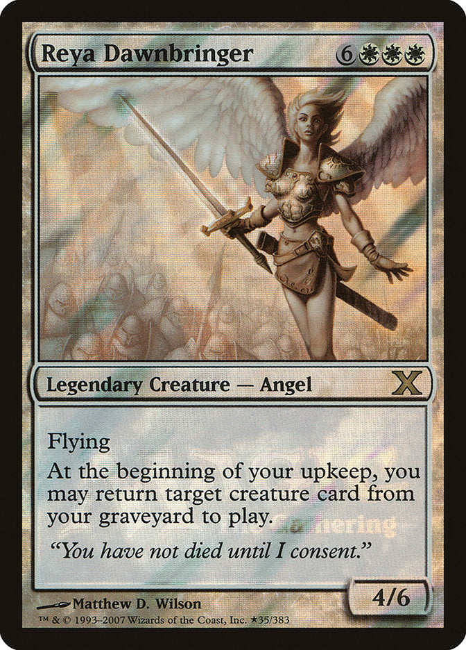 Reya Dawnbringer [Tenth Edition Prerelease Promos] | Game Master's Emporium (The New GME)