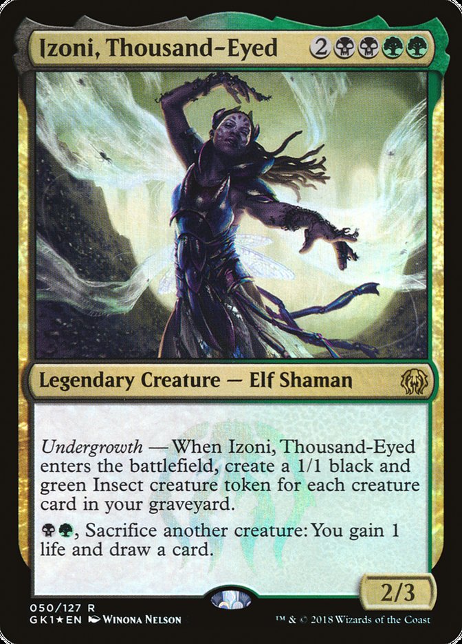 Izoni, Thousand-Eyed [Guilds of Ravnica Guild Kit] | Game Master's Emporium (The New GME)