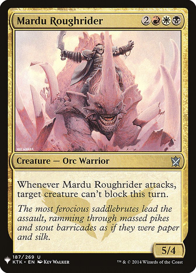 Mardu Roughrider [Mystery Booster] | Game Master's Emporium (The New GME)