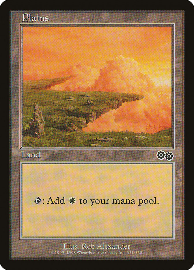 Plains (331) [Urza's Saga] | Game Master's Emporium (The New GME)