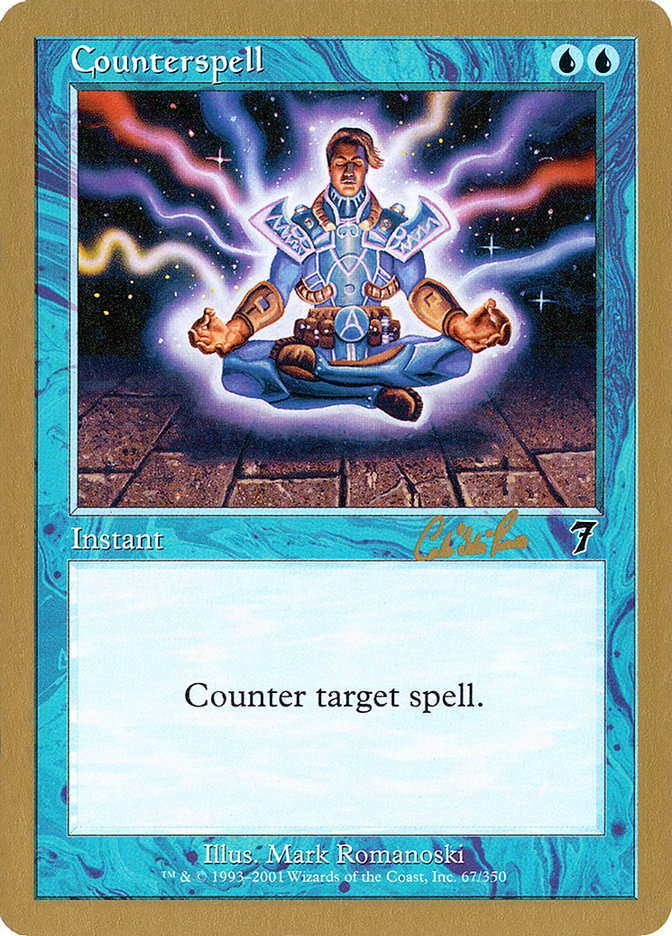 Counterspell (Carlos Romao) [World Championship Decks 2002] | Game Master's Emporium (The New GME)