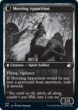 Mourning Patrol // Morning Apparition [Innistrad: Double Feature] | Game Master's Emporium (The New GME)