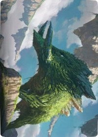 Yasharn, Implacable Earth Art Card [Zendikar Rising Art Series] | Game Master's Emporium (The New GME)