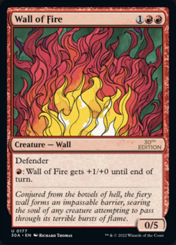 Wall of Fire [30th Anniversary Edition] | Game Master's Emporium (The New GME)