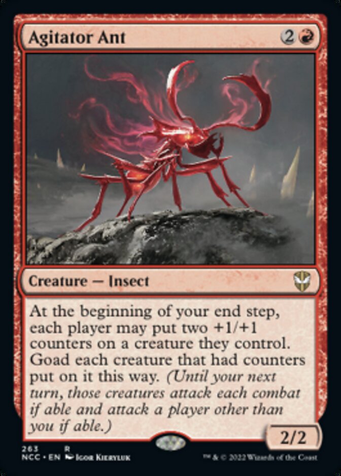 Agitator Ant [Streets of New Capenna Commander] | Game Master's Emporium (The New GME)