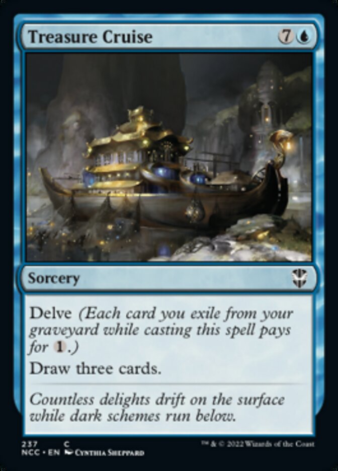 Treasure Cruise [Streets of New Capenna Commander] | Game Master's Emporium (The New GME)