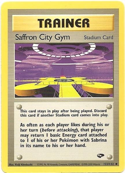 Saffron City Gym (122/132) [Gym Challenge Unlimited] | Game Master's Emporium (The New GME)