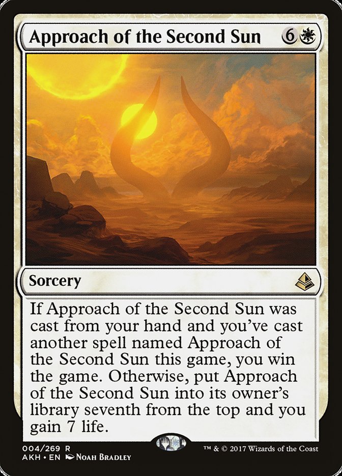 Approach of the Second Sun [Amonkhet] | Game Master's Emporium (The New GME)