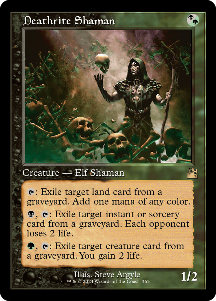 Deathrite Shaman (Retro Frame) [Ravnica Remastered] | Game Master's Emporium (The New GME)