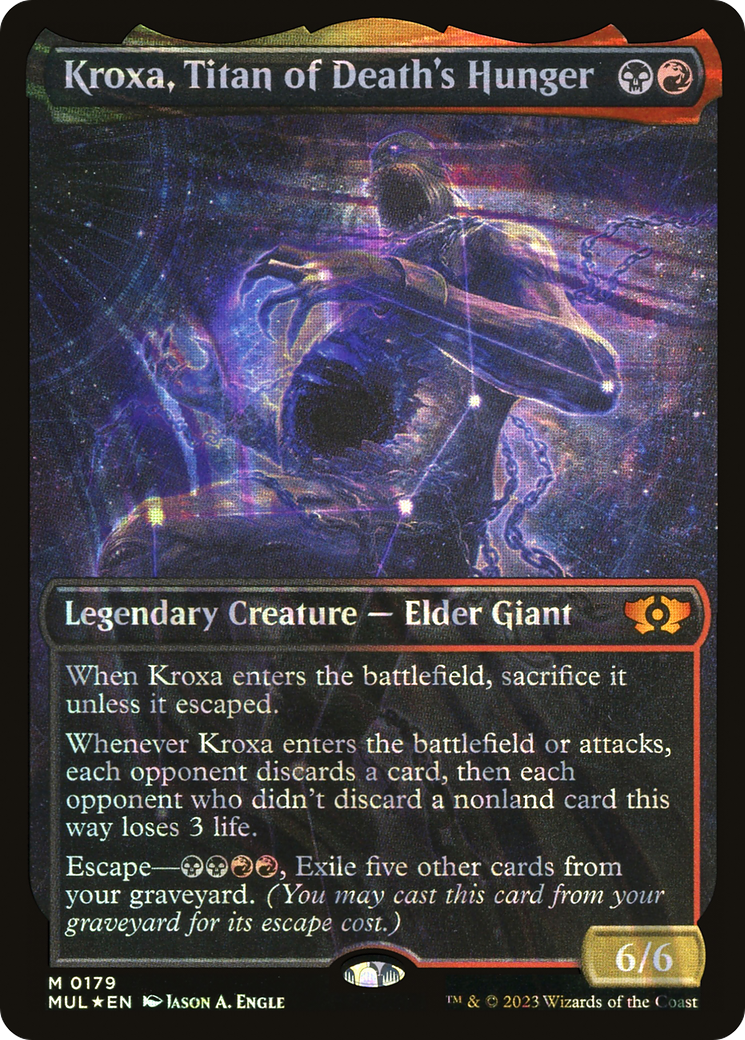 Kroxa, Titan of Death's Hunger (Halo Foil) [Multiverse Legends] | Game Master's Emporium (The New GME)