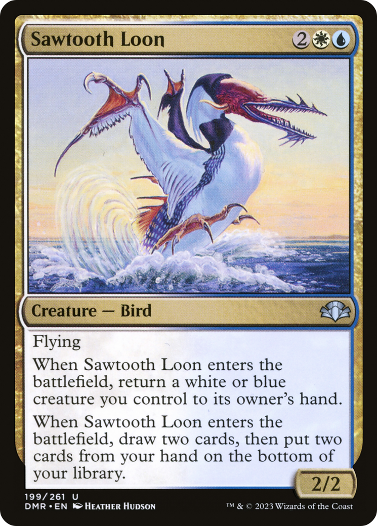 Sawtooth Loon [Dominaria Remastered] | Game Master's Emporium (The New GME)