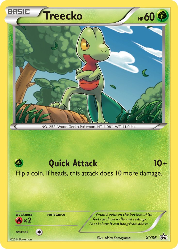 Treecko (XY36) [XY: Black Star Promos] | Game Master's Emporium (The New GME)