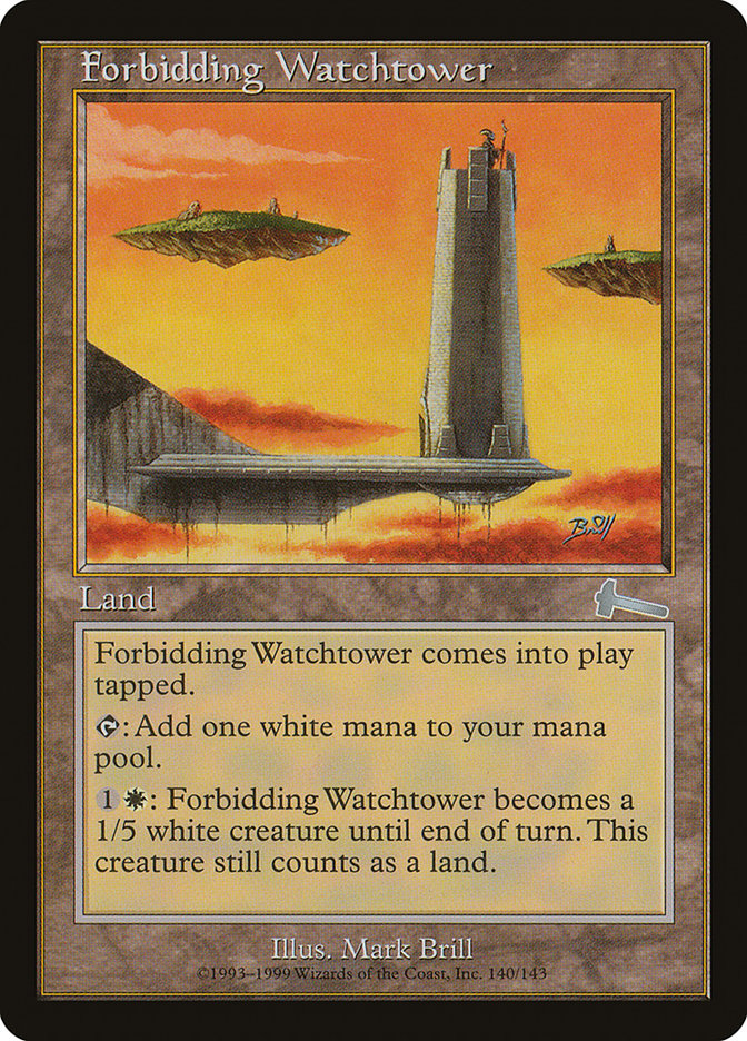 Forbidding Watchtower [Urza's Legacy] | Game Master's Emporium (The New GME)