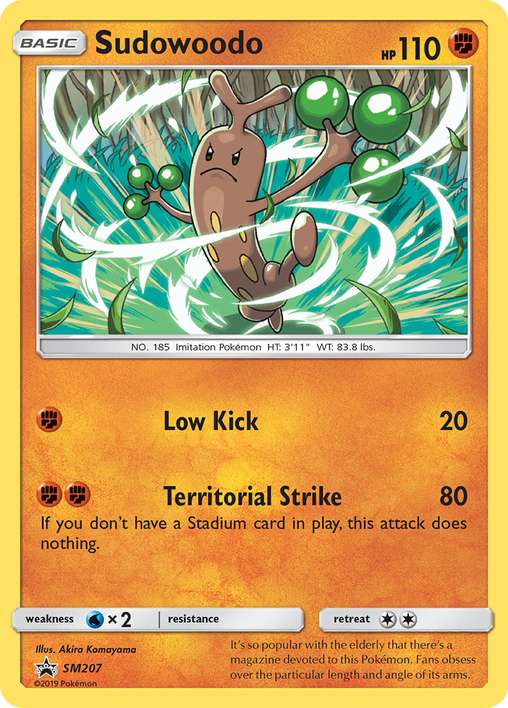 Sudowoodo (SM207) [Sun & Moon: Black Star Promos] | Game Master's Emporium (The New GME)