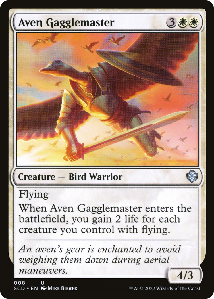 Aven Gagglemaster [Starter Commander Decks] | Game Master's Emporium (The New GME)