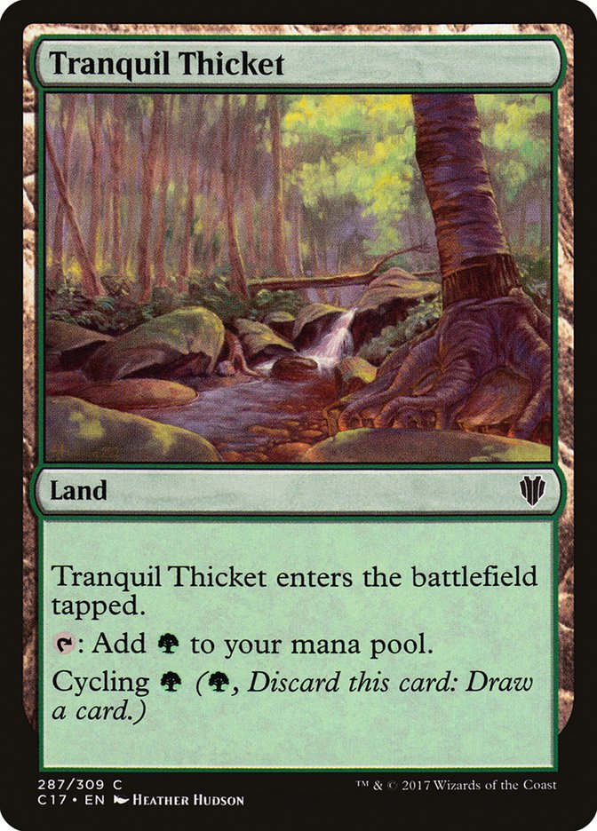 Tranquil Thicket [Commander 2017] | Game Master's Emporium (The New GME)