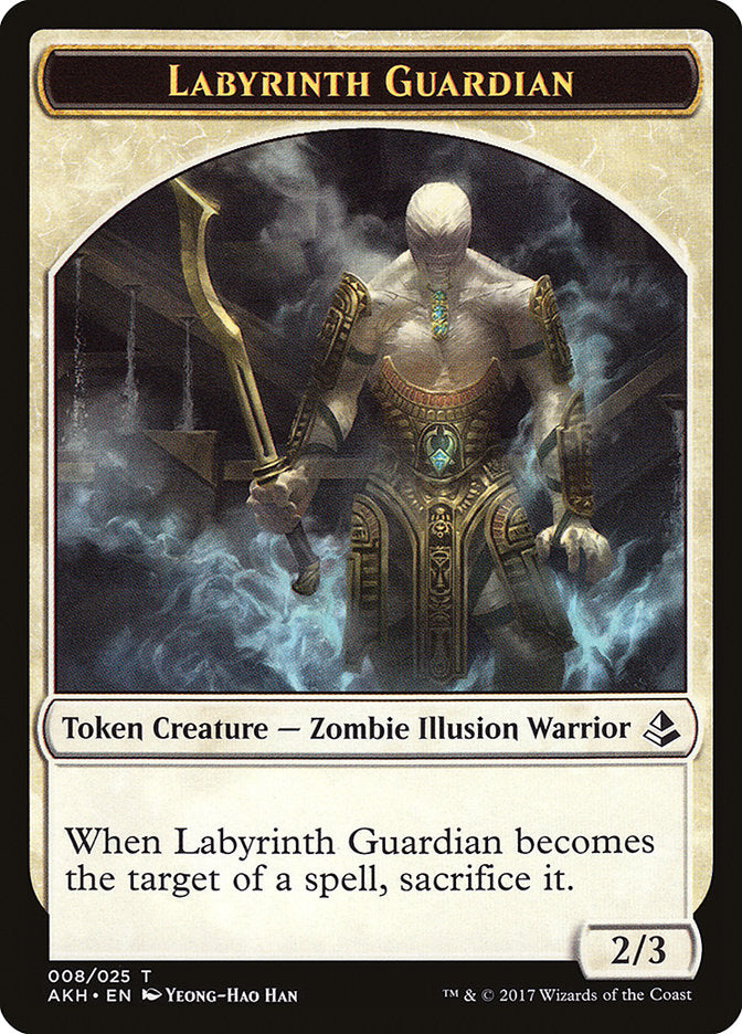 Labyrinth Guardian // Insect Double-Sided Token [Amonkhet Tokens] | Game Master's Emporium (The New GME)
