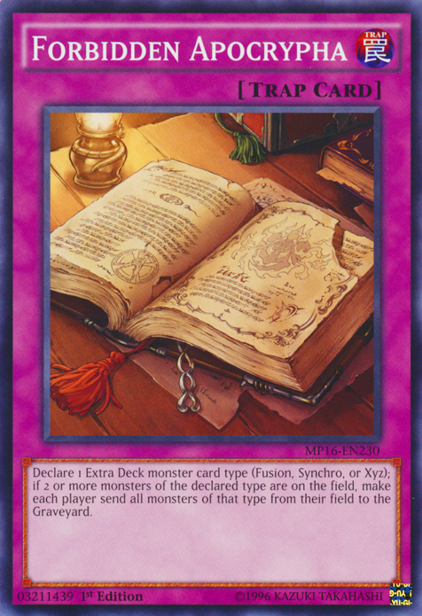 Forbidden Apocrypha [MP16-EN230] Common | Game Master's Emporium (The New GME)
