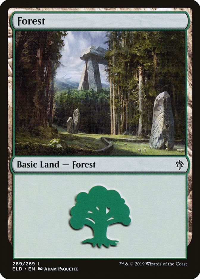 Forest (269) [Throne of Eldraine] | Game Master's Emporium (The New GME)