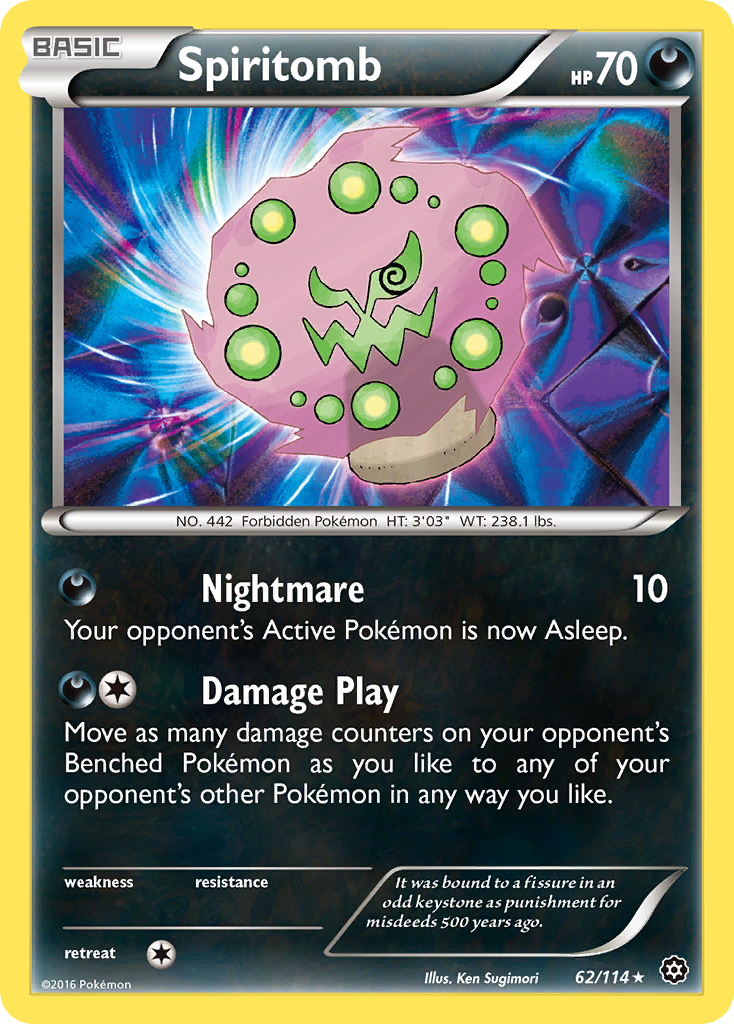 Spiritomb (62/114) [XY: Steam Siege] | Game Master's Emporium (The New GME)