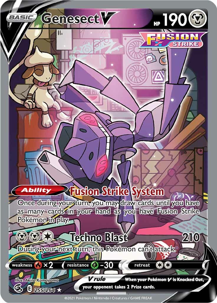 Genesect V (255/264) [Sword & Shield: Fusion Strike] | Game Master's Emporium (The New GME)