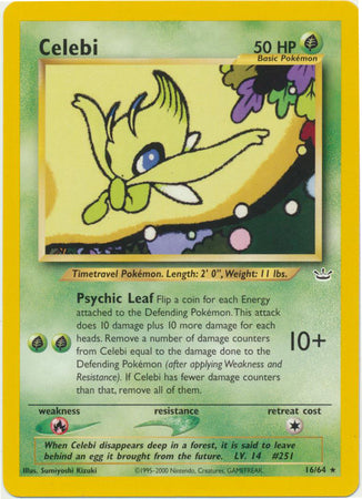 Celebi (16/64) [Neo Revelation Unlimited] | Game Master's Emporium (The New GME)