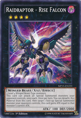 Raidraptor - Rise Falcon [MP15-EN223] Common | Game Master's Emporium (The New GME)