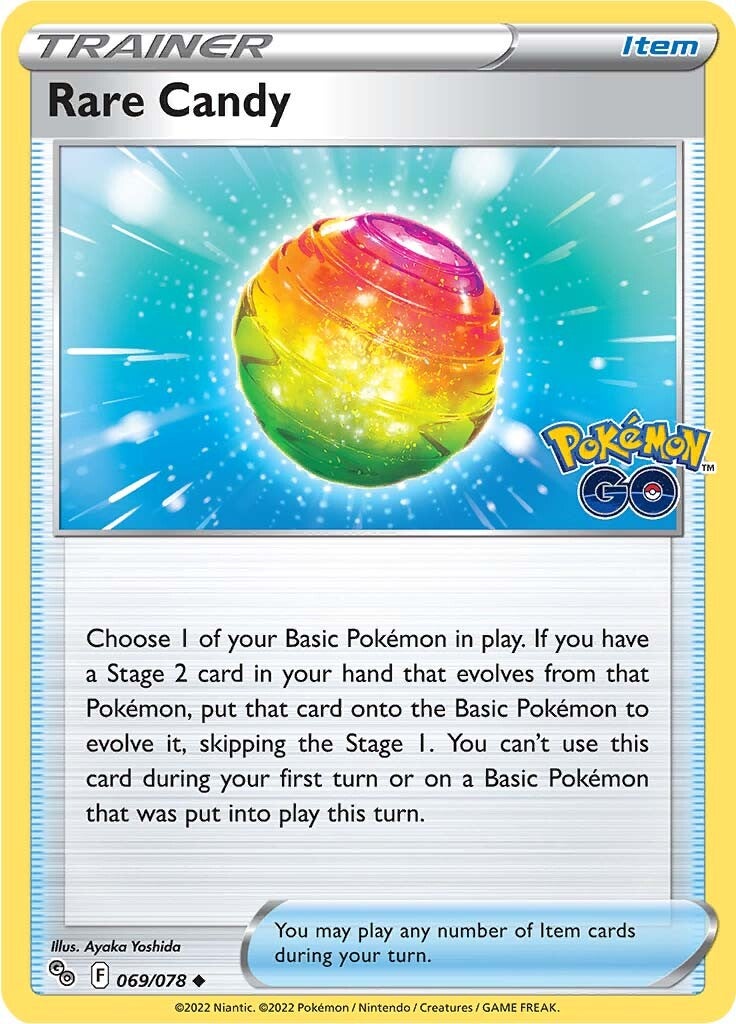 Rare Candy (069/078) [Pokémon GO] | Game Master's Emporium (The New GME)