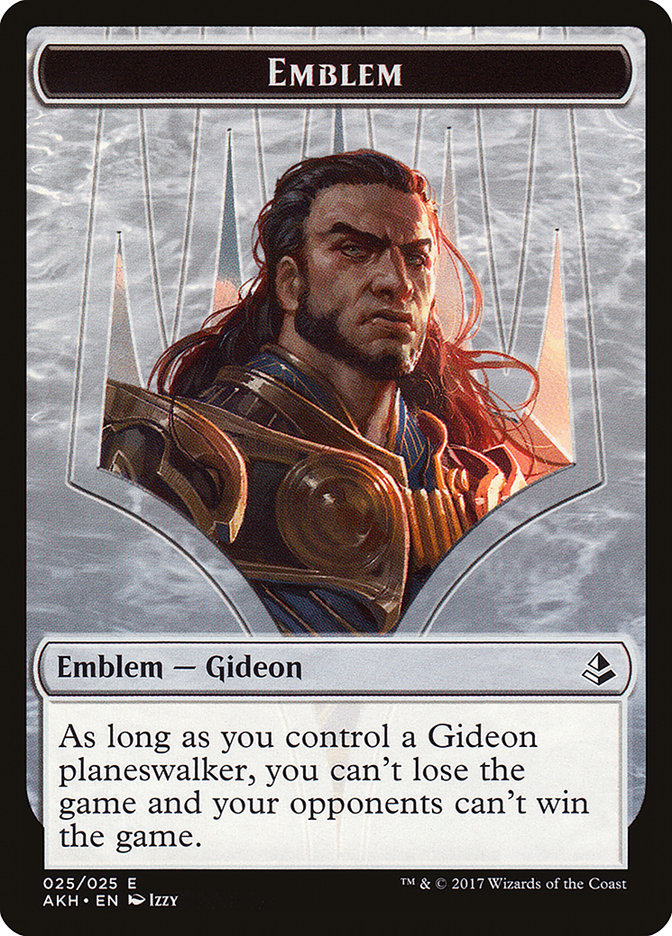 Gideon of the Trials Emblem [Amonkhet Tokens] | Game Master's Emporium (The New GME)