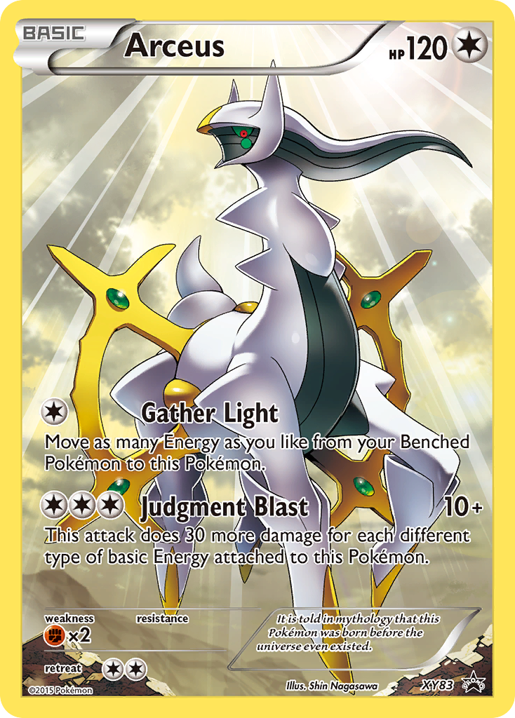 Arceus (XY83) [XY: Black Star Promos] | Game Master's Emporium (The New GME)