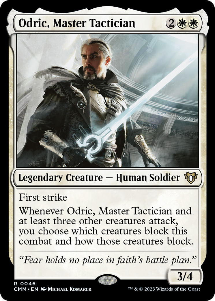 Odric, Master Tactician [Commander Masters] | Game Master's Emporium (The New GME)