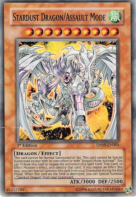 Stardust Dragon/Assault Mode [DP09-EN001] Super Rare | Game Master's Emporium (The New GME)