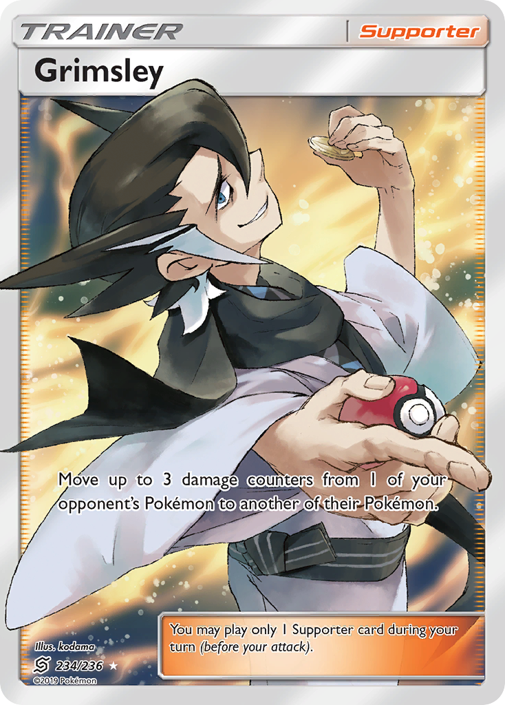 Grimsley (234/236) [Sun & Moon: Unified Minds] | Game Master's Emporium (The New GME)