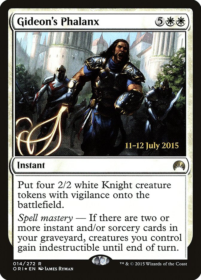 Gideon's Phalanx [Magic Origins Prerelease Promos] | Game Master's Emporium (The New GME)